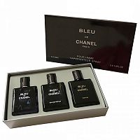 Парфюмерный набор Chanel Bleu De Chanel 3x30 ml оптом в Казань 